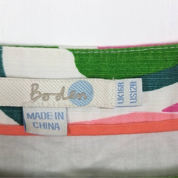 Boden, size 12, 100% cotton, fully lined, dress - Picture 5 of 5